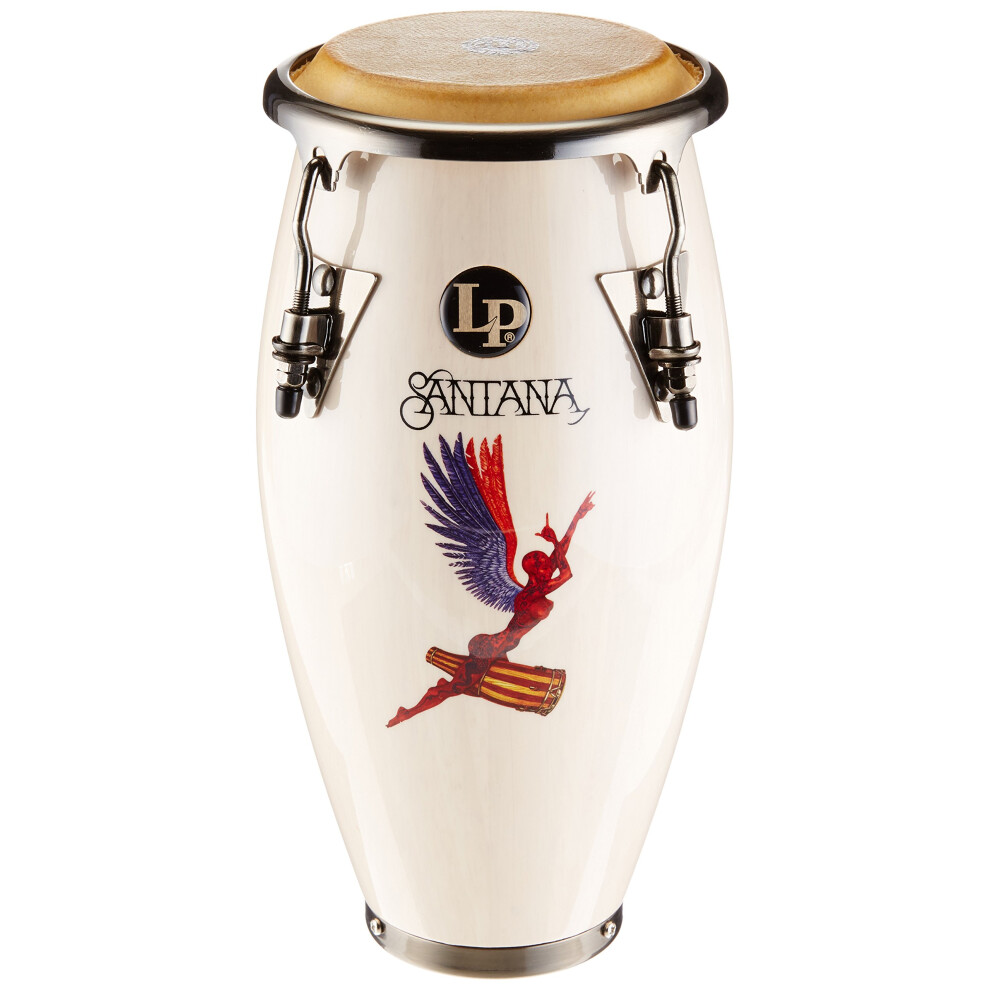Latin Percussion Santana Mini Conga White