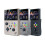 (128G black) R43 PRO handheld gaming console M18 open source 3D high definition 4K rocker retro arcade PSP PS1 3
