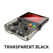 (128G black) R43 PRO handheld gaming console M18 open source 3D high definition 4K rocker retro arcade PSP PS1