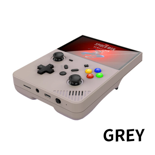 (128G black) R43 PRO handheld gaming console M18 open source 3D high definition 4K rocker retro arcade PSP PS1 1
