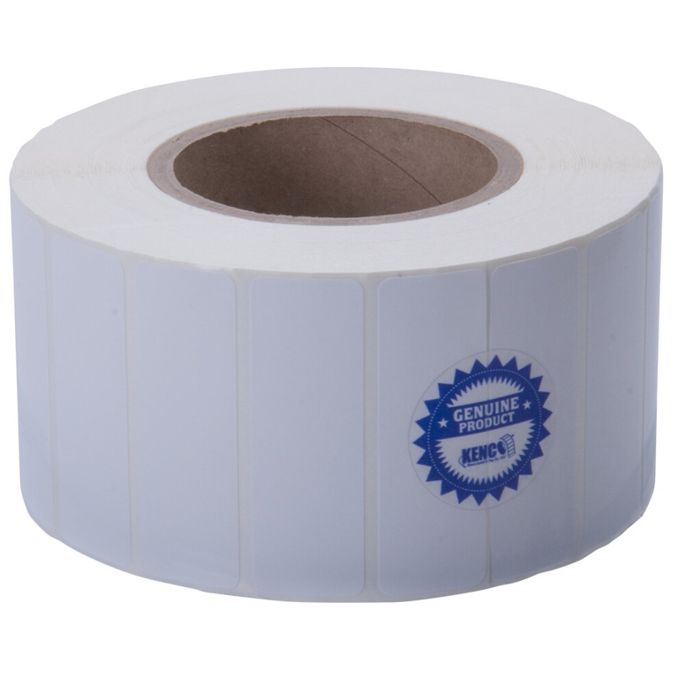 Kenco Premium Inkjet 3 X 1 Rectangle High Gloss Paper Roll-Fed Inkjet Labels. Compatible with Primera Color Label Printers and Many Other Printer Bran