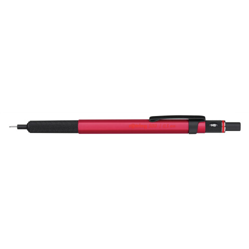 Rotring 500 Mechanical Pencil  Red Barrel  0.5mm 1