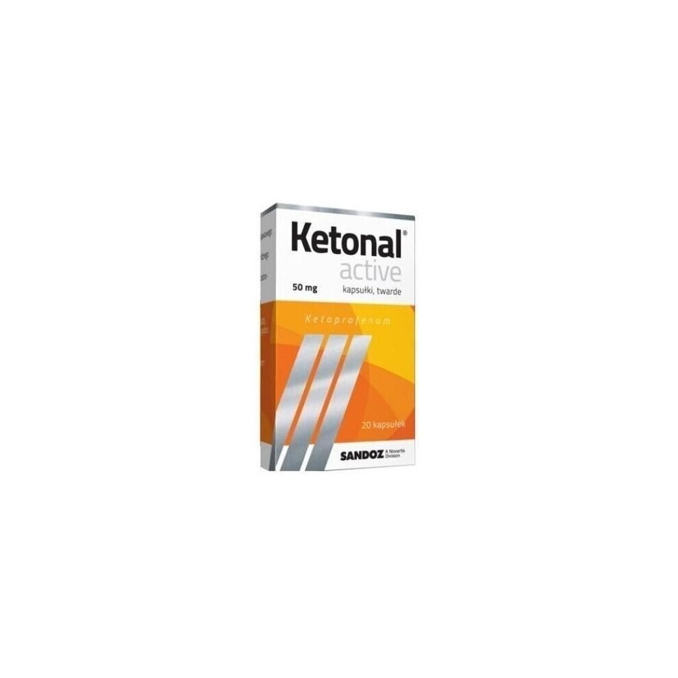 Ketonasl active 50mg 20caps
