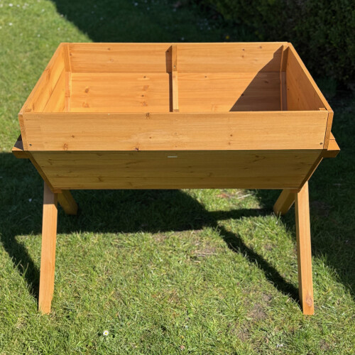 Selections Veg-Trough Wooden Raised Vegetable Bed Planter (100cm) 1