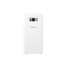 Samsung Original S8 Plus Custodia in silicone per telefono - Bianco, EF-PG955TWEG