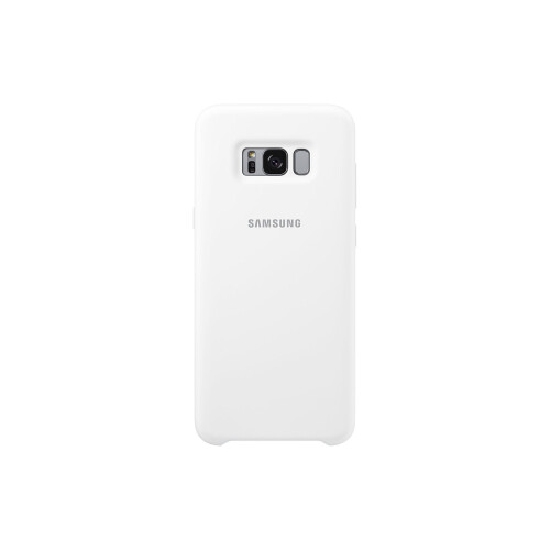 Samsung Samsung Original S8 Plus Silicone Phone Case Cover - White, EF-PG955TWEG