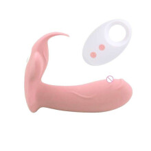 "Mimi" 10 Speed Remote Controlled Silicone G-Spot Massager (Pink)