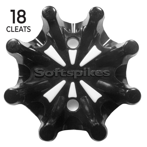 Softspikes Pulsar Golf Cleats Fast Twist 3.0 - 18 Count Clamshell , Black 1