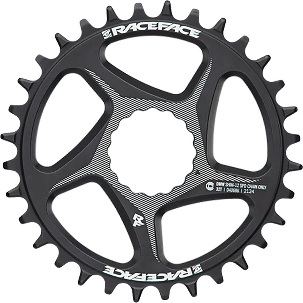 RaceFace Chainring 34T Direct Mount Wide 12 SPD Shimano Black