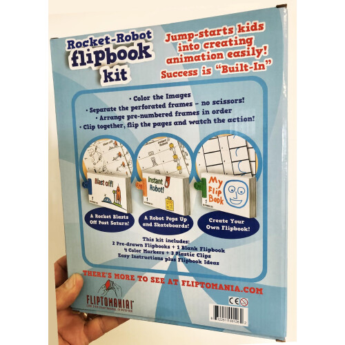 Fliptomania Κατασκευή Δικού Σας Flipbook: Ρομπότ και Ροκάν 2