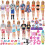 Vtements et accessoires de poupe Eutenghao 78PC 1