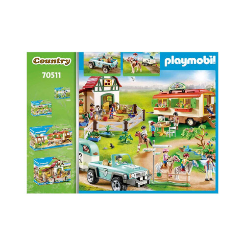 PLAYMOBIL Playmobil Auto met Ponytrailer 2