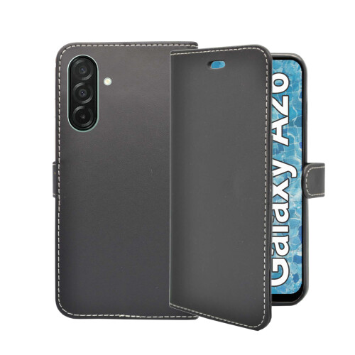(Black) For Samsung Galaxy A26 Wallet Flip Pouch Case 2
