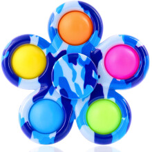 Nutty Toys Fidget Spinner Sensory Toy for Kids & Adults - Top Stress & Anxiety Relief Gifts 2024 Unique Christmas Stocking Stuffers Idea Best Toddler