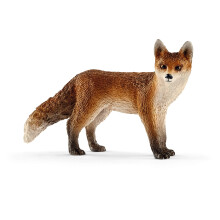 Schleich Wild Life Animal Figurine Animal Toys for Boys and Girls 3-8 Years Old Fox Brown Ages 3+