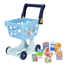 Bluey Der Einkaufswagen | mit freilaufenden Rdern und drehbarem Griff. Die ideale Gre fr Kleinkinder | Steht bei 19,3 Zoll hoch | Im Lieferumfang