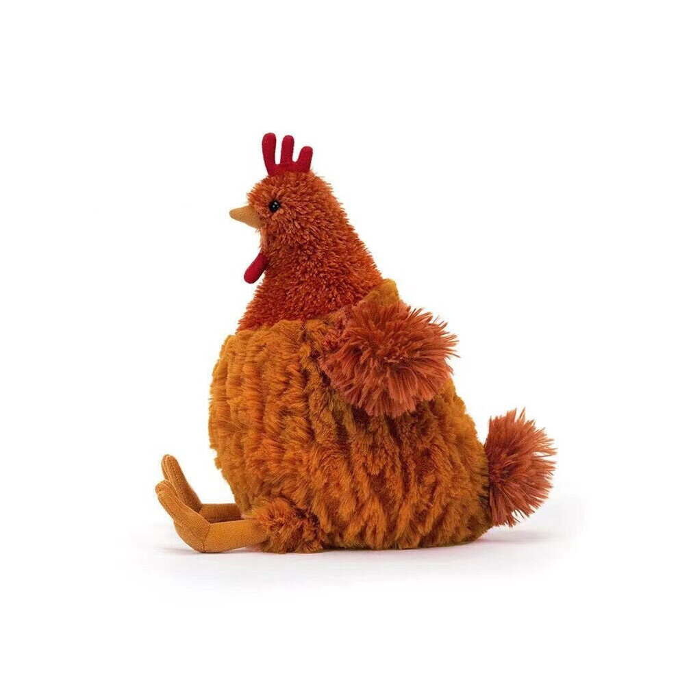 Adorable Cecile Chicken Plush Soft Stuffed Animal Doll Kid Rooster Toy