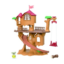 Calico Critters Adventure Treehouse Gift Set Collectible Dollhouse Figure and Accessories