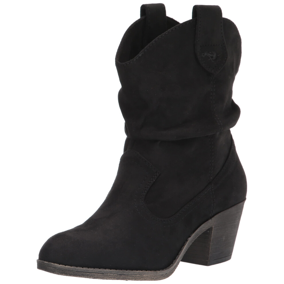Rocket Dog Women's Sheriff Western Boot Black 8