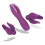 "Lily" 10 Speed Silicone G-Spot Massager (Purple) 5