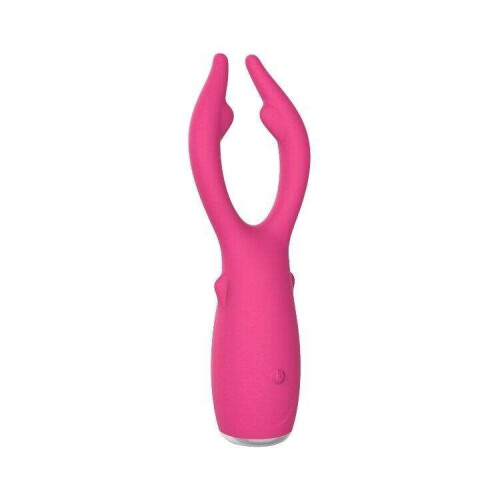 "Deer" 10 Speed Silicone G-Spot Massager (Rose Red)