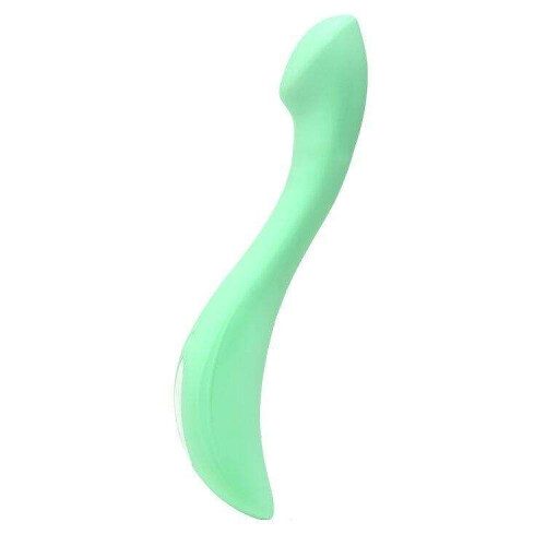 "Swan" 10 Speed Silicone G-Spot Massager (Green)