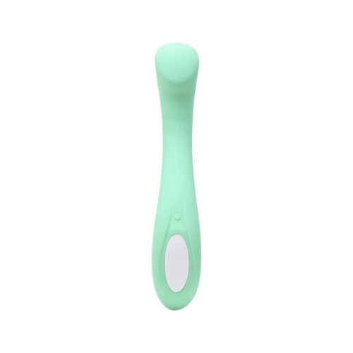 "Swan" 10 Speed Silicone G-Spot Massager (Green) 1