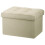 LINMAGCO Small Storage Ottoman Stool Foot Rest Stool Under Desk Stool 1