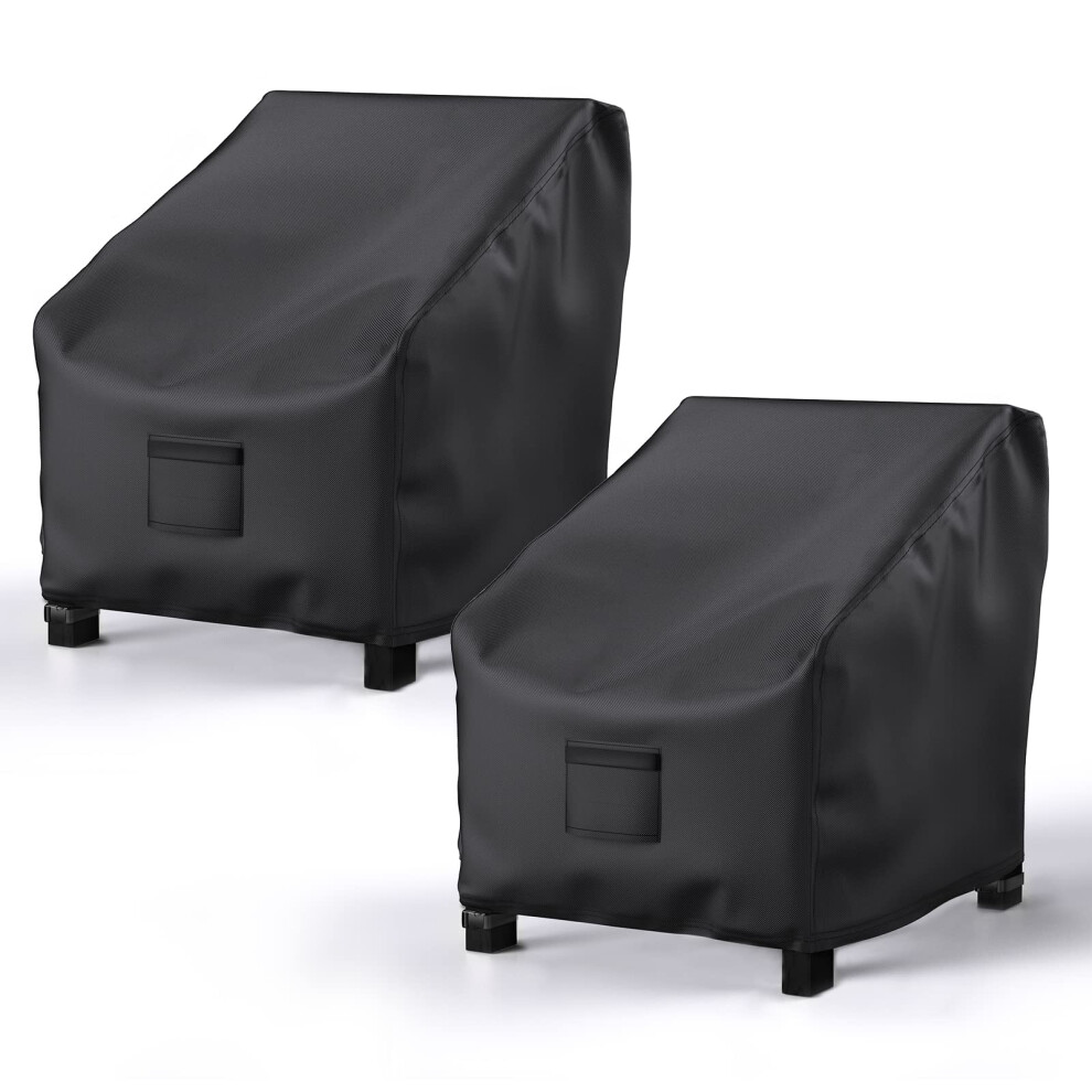 Brosyda Patio Chair Furniture Covers 2 PACK  Outdoor Furniture Cover W-image-OPC-PFKY2SK-NEW
