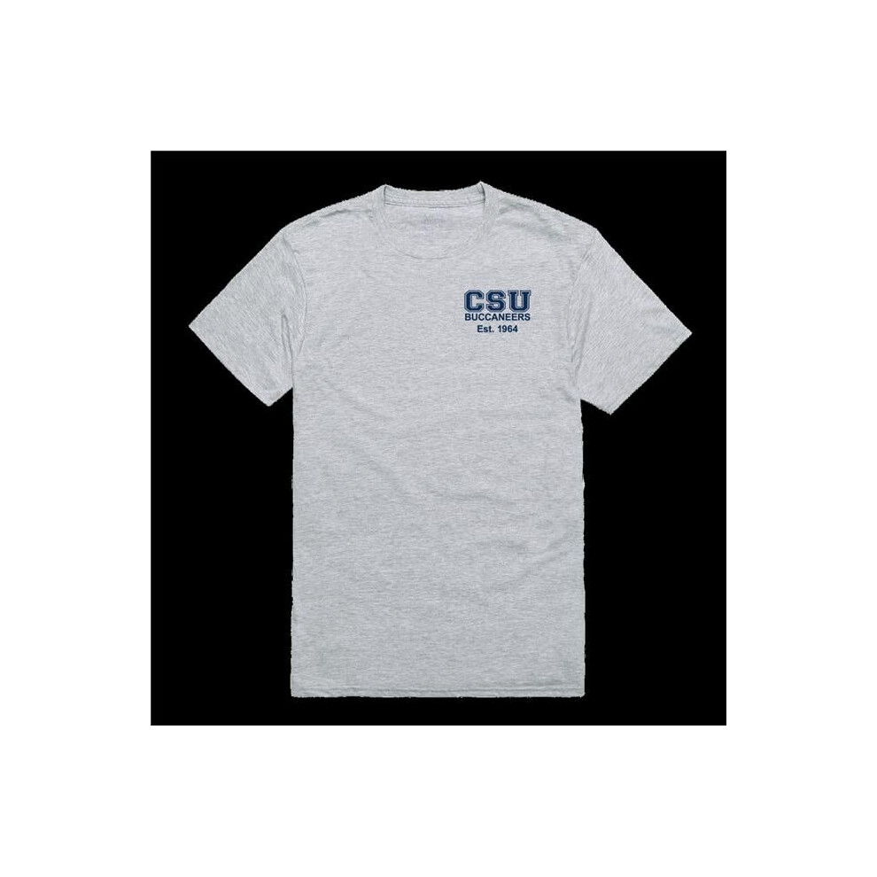 W Republic 528-736-HGY-03 College of Charleston Southern Buccanneers Practice T-Shirt, Heather Grey - Large-image-OPC-PGGXY7C-NEW