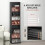 Homcom HOMCOM 260 CD Storage Unit 120 DVD Storage Tower with 9 Compartments Black 5