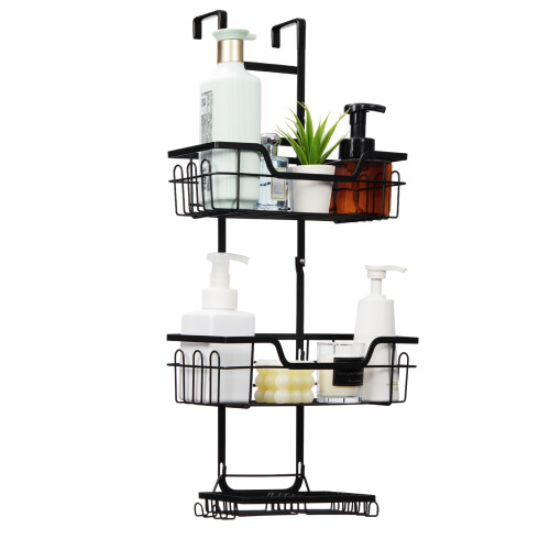 Over Door Hooks Hanging Bathroom Shower Caddy Tidy Storage Rack
