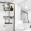 Over Door Hooks Hanging Bathroom Shower Caddy Tidy Storage Rack 2