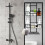 Over Door Hooks Hanging Bathroom Shower Caddy Tidy Storage Rack 5