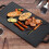 45cm Non-Stick Cast-Iron Reversible Griddle Pan Frying and Grilling 3