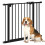 PawHut PawHut Adjustable Safety Gate w/ 1 Extensions and Four Adjustable Screws, Black 9