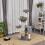 PawHut PawHut 154cm Cat Tree Tower Multi-level Indoor Scratching Post Light Grey 1