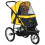 PawHut PawHut 3 Wheel Pet Stroller, for Medium Small Dogs, Foldable Cat Pram - Yellow 9