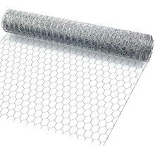 Garden Sanctuary 0.9*6M Galvanized Hexagonal Wire Mesh Fence Netting