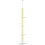 PawHut PawHut 220-260cm Kitten Tower, Multi-Layer Floor to Ceiling Cat Tree, Yellow 9