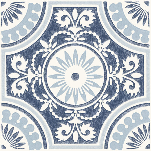Tiles de Piso Blue Ezra 12x12 Polegadas (10 Unidades), 10 sq.ft./cartão