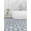 Tiles de Piso Blue Ezra 12x12 Polegadas (10 Unidades), 10 sq.ft./cartão 4
