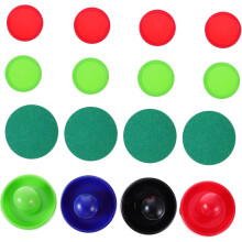 1Set Air Hockey Pushers and Pucks Replacement Hockey Parts for Game Tables Includes Pushers and Pucks Durable Air Hockey Accessories