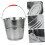 Multipurpose Bucket with Handle Heavy Duty Water Storage for Camping Kitchen 5
