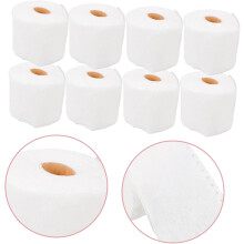 Accessorio per casa delle bambole in miniatura, 2 confezioni di modelli di carta igienica, carta in rotolo, decorazioni in miniatura