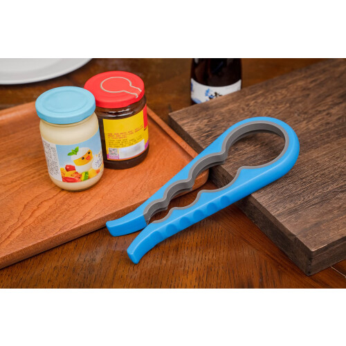 Abridor de Frascos Antiderrapante Bloss - Remove Tampas e Latas com Facilidade 2