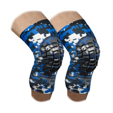 Bucwild Sports Ginocchiere a compressione per basket, pallavolo, wrestling, taglie per giovani/bambini e adulti