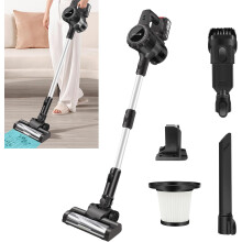 3 in 1 Rechargeable Cordless Stick Vacuum Cleaner for home, 15KPa Powerful Suction Lightweight for Pet Hair Hard Floor