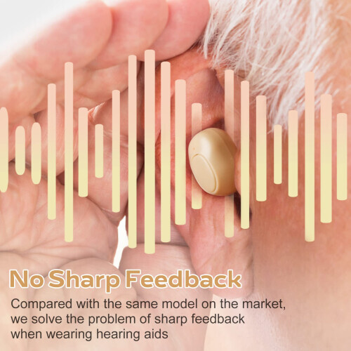 1Pair Digital Rechargeable Hearing Aids White Color 2