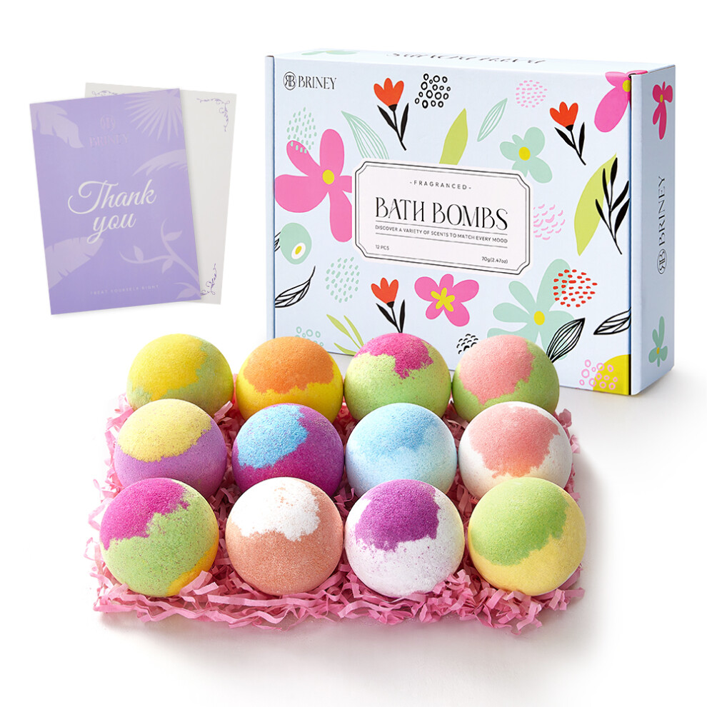 12Pcs DIY Three-Layered Bath Bombs